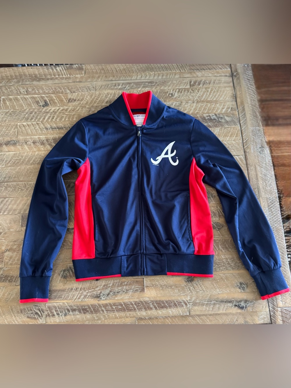 Genuine Merchandise Navy & Red Atlanta 'A' Track Jacket
